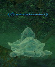 An elusive ice construct