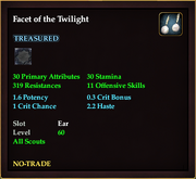Facet of the Twilight