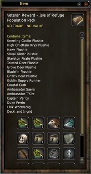 Isle of Refuge Population Pack