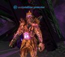 A crystalline protector