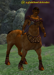 A gladehoof defender