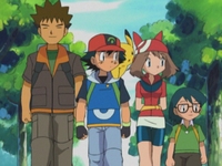 EP289 Ash, Brock, May y Max
