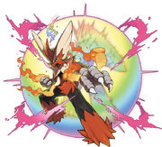 Etapa de la Megaevolución de Blaziken