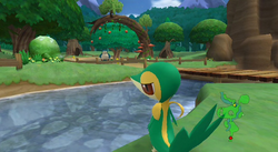 PokéPark 2 encarnando a Snivy.png