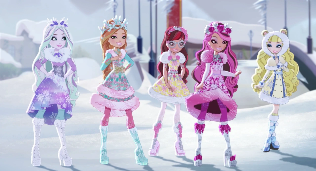 Image - Epic winter - Crystal, Ashlynn, Rosabella, Briar and Blondie ...