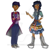 Commission hyacinth flowers and klara spiegel by thelibranoccultist-d8tq51v