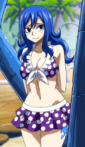 Juvia at Ryuzetsu Land