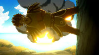 Azuma destroys Magic Council ships