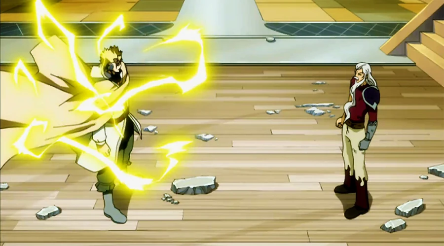 Fairy Tail Laxus Vs Hades