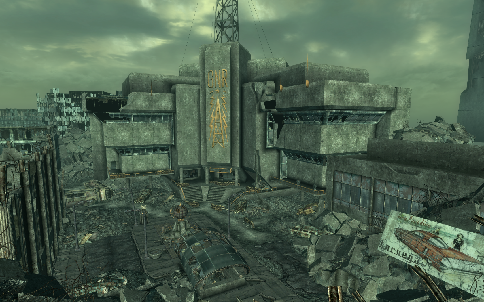 fallout 3 how to get to gnr building fallout 3 how to get to gnr building