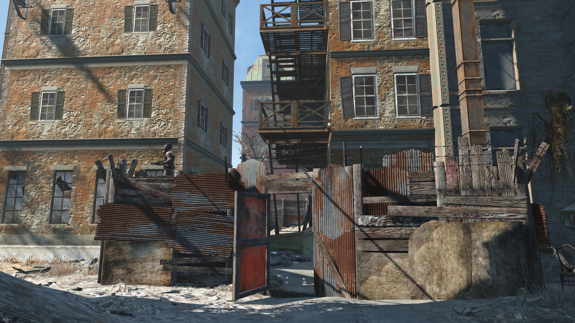 Image Raider alley outpost.jpg Fallout Wiki FANDOM powered by Wikia