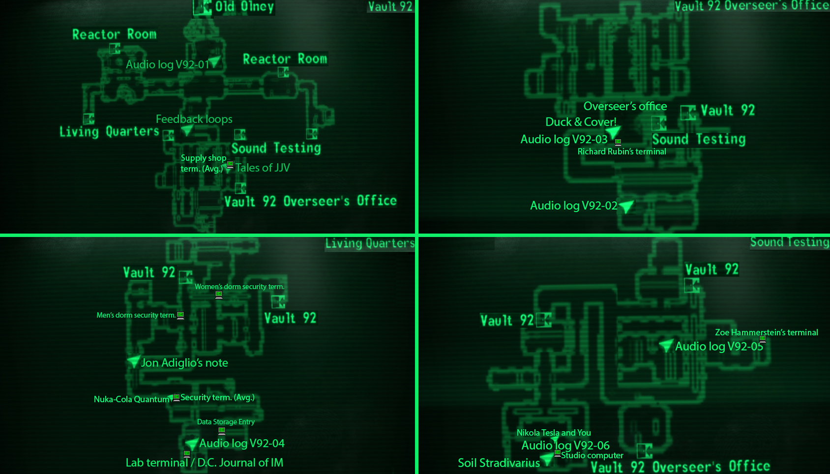 fallout 3 vault 101 map fallout 3 vault 101 map