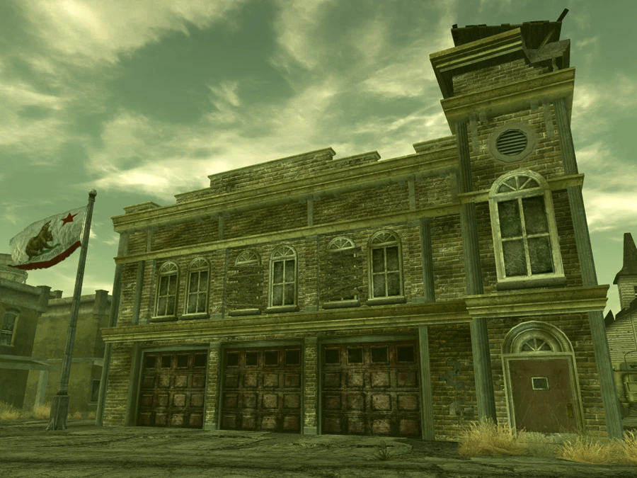 Searchlight fire station Fallout Wiki Fandom powered by Wikia