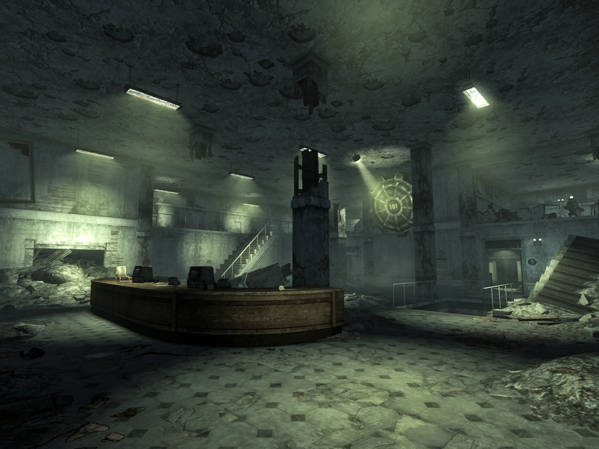 Image VaultTec HQ lobby.jpg Fallout Wiki Fandom powered by Wikia