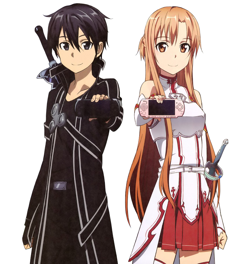ArchivoAsuna y kirito renders.png Wiki Familiar HDA Fandom powered