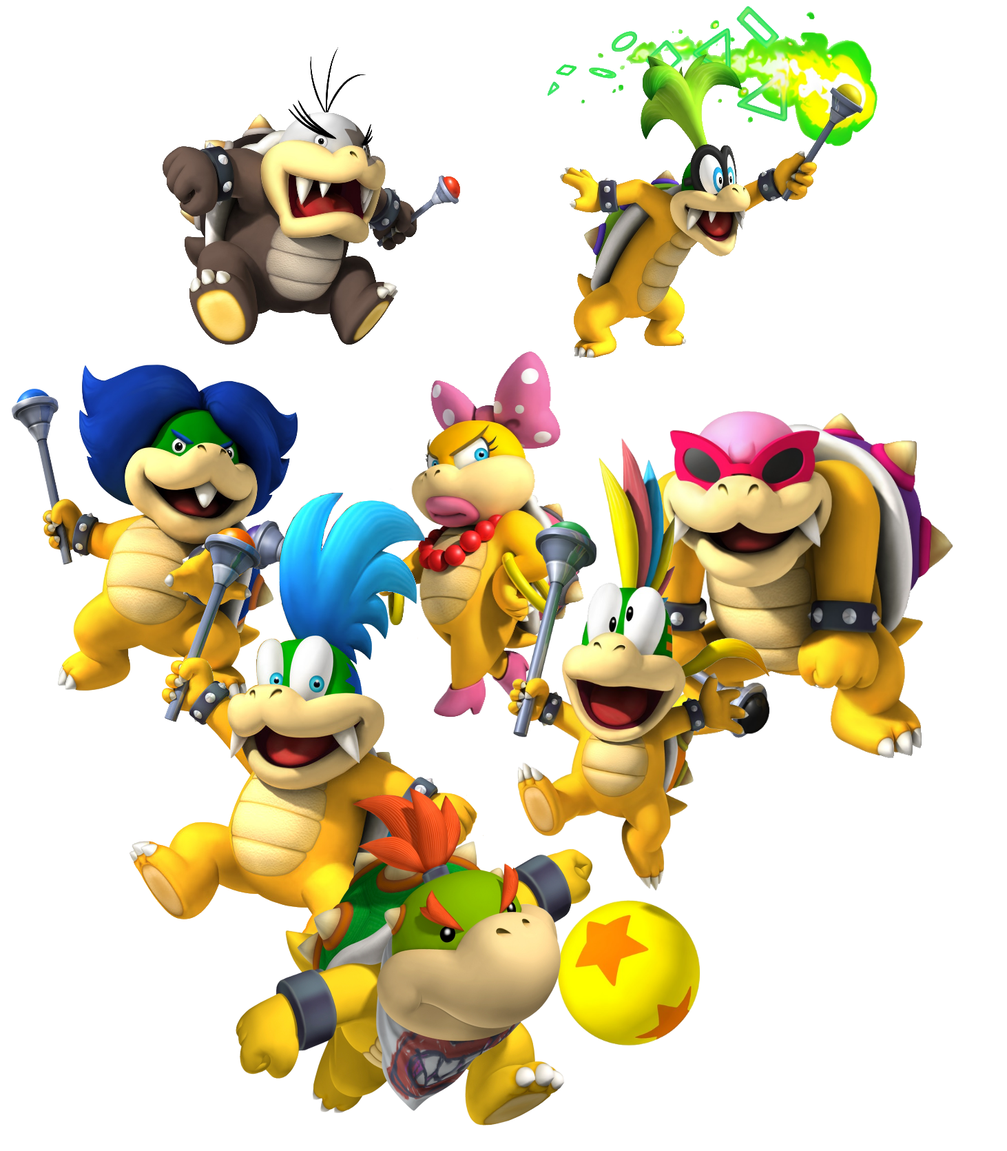 Image - 8 Koopalings.png | Fantendo - Nintendo Fanon Wiki | Fandom powered by Wikia