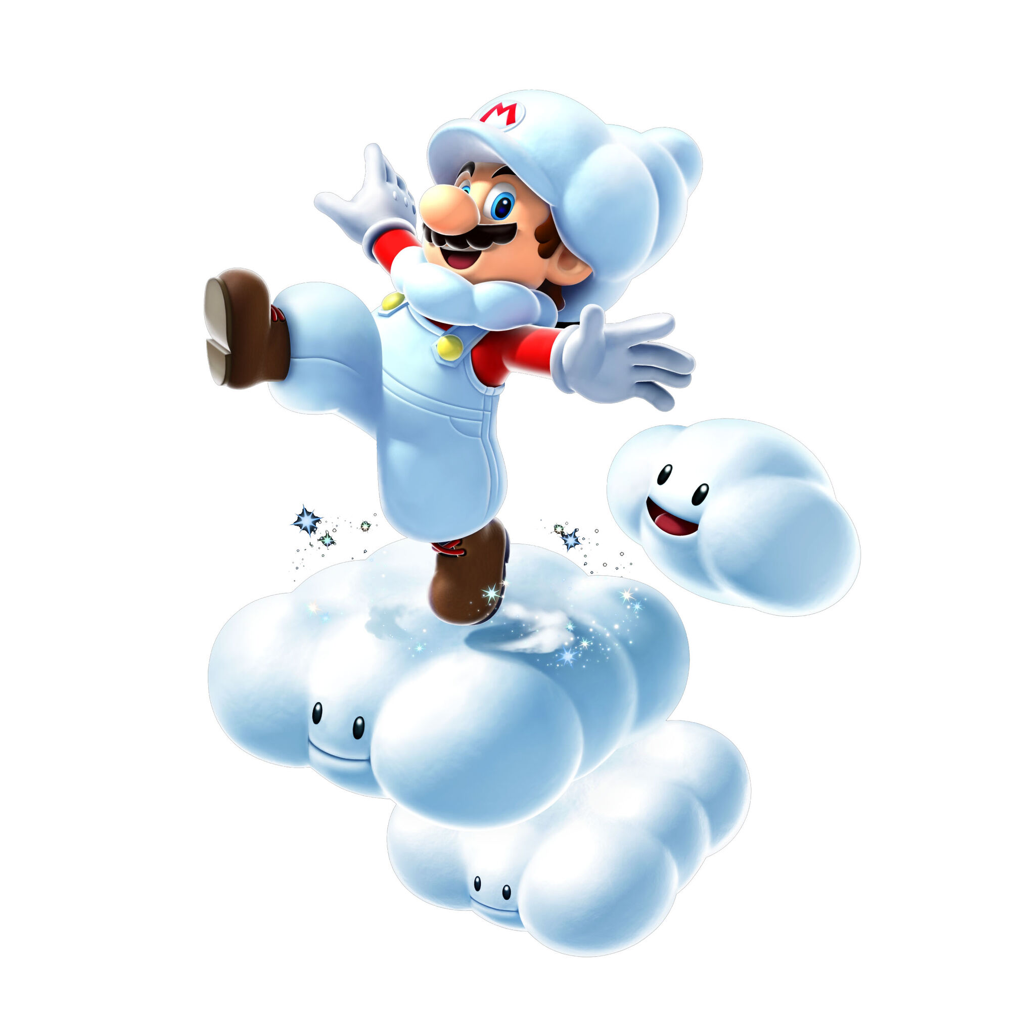 mario lego cloud