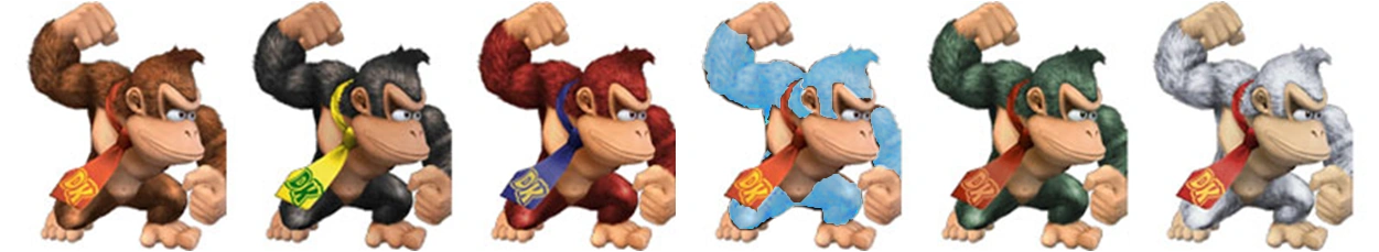 Image - Donkey Kong Colors.png | Fantendo - Nintendo Fanon Wiki ...