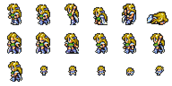 final fantasy celes sprite