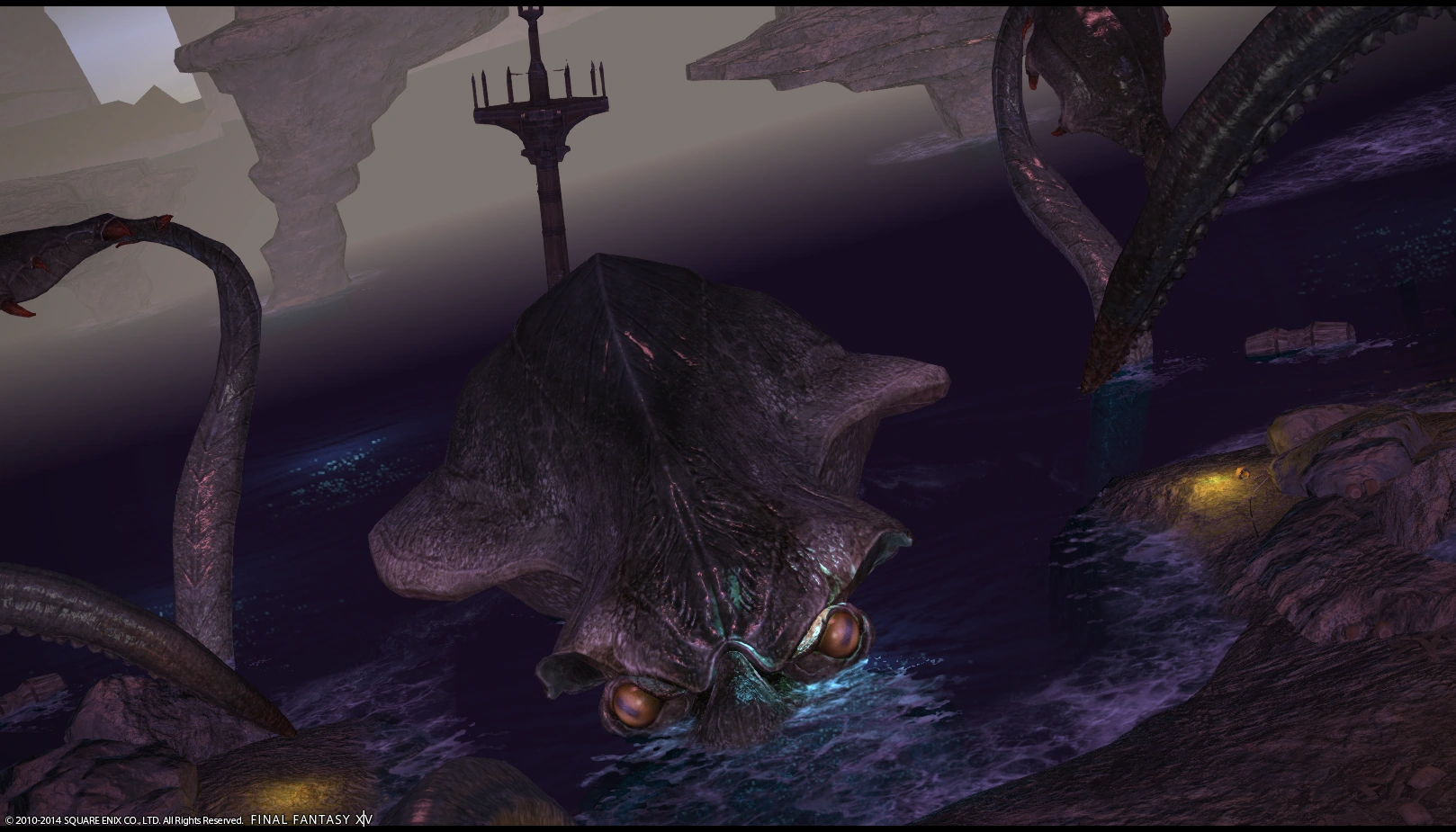Image FFXIV Sastasha Kraken Emerge.png Final Fantasy Wiki FANDOM powered by Wikia