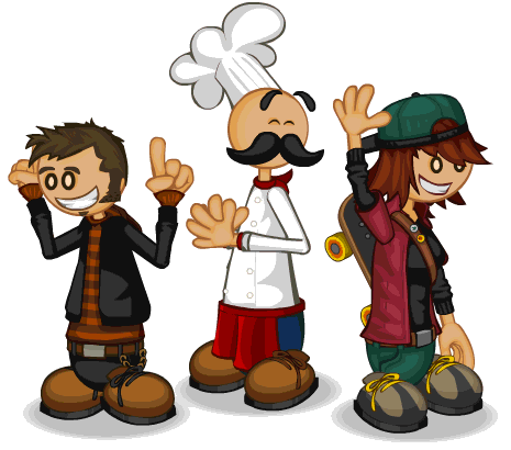 papa louie 2 characters papa louie 2 characters