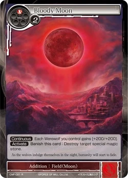 Card of the week no. 5  Bloody Moon | Force of Will TCG Fan Blog