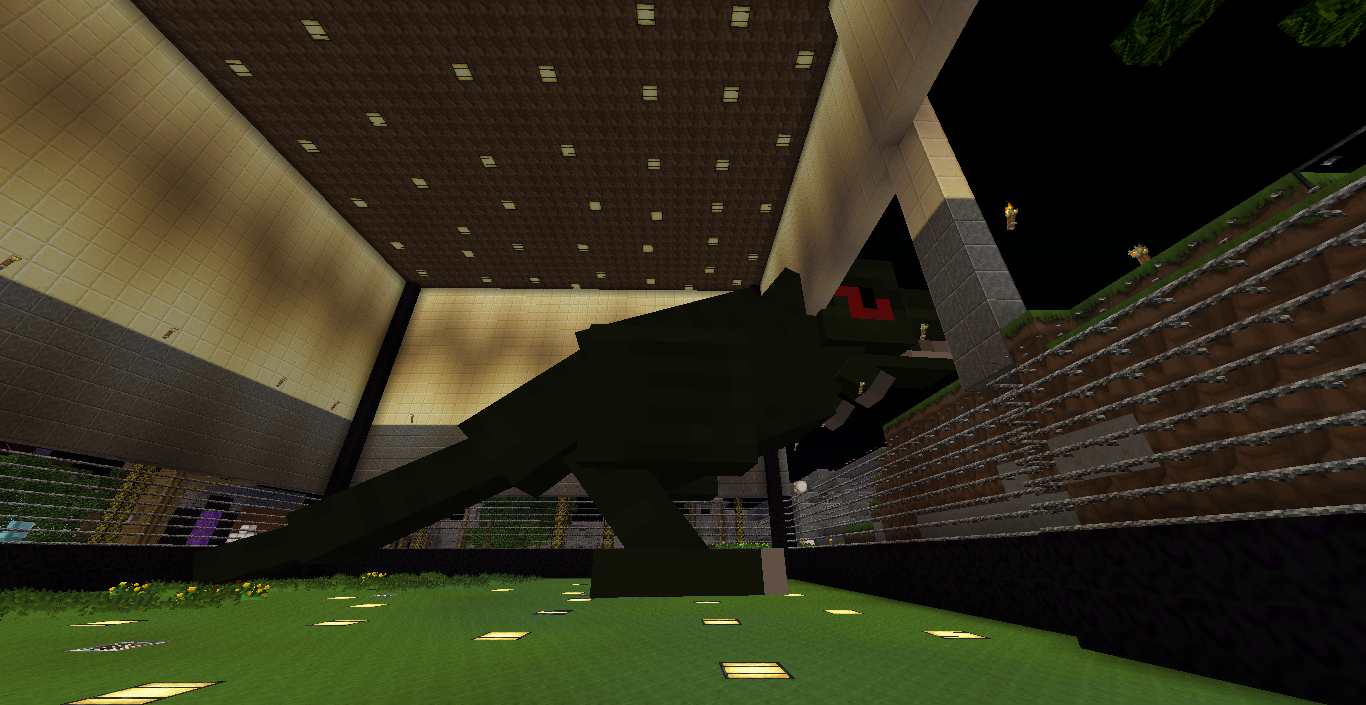 minecraft t rex fossil