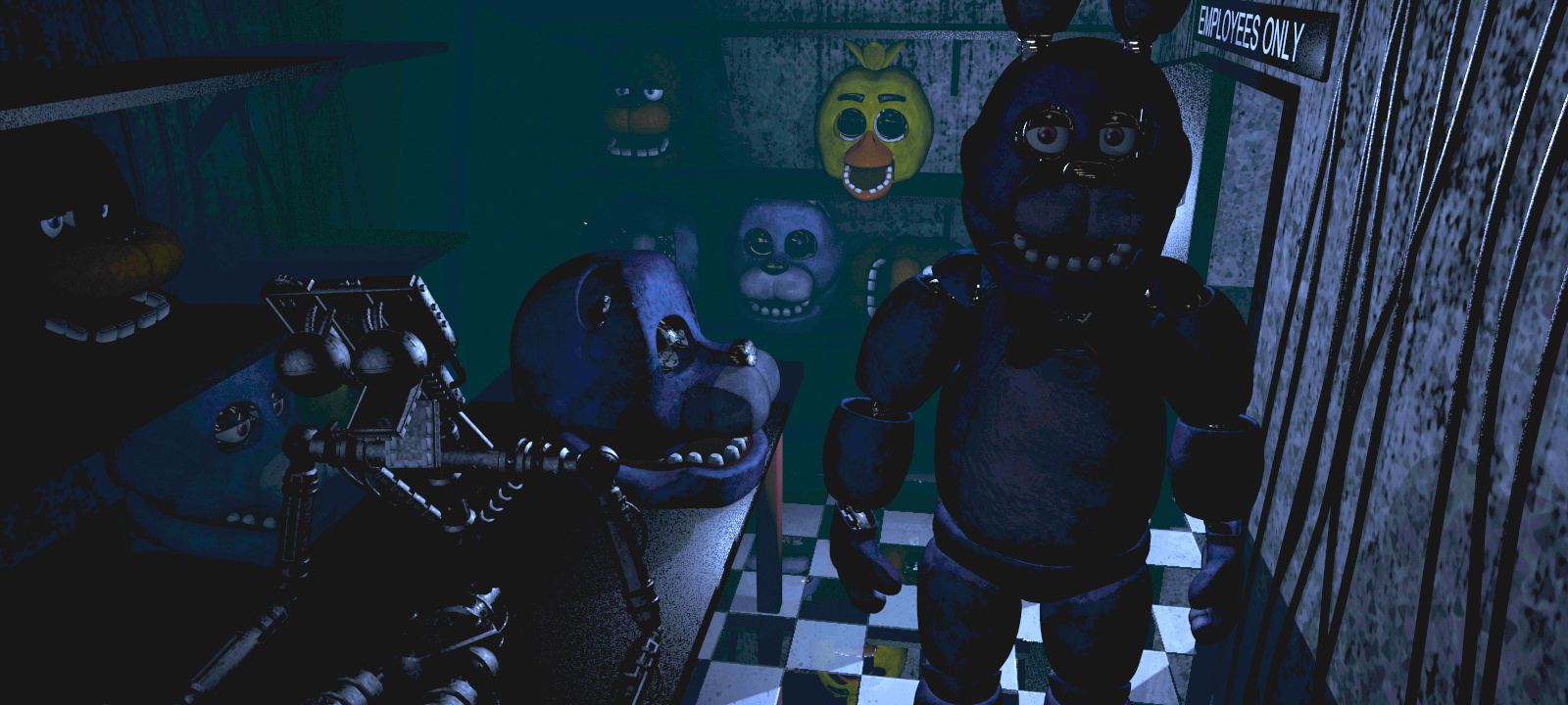fnaf 2 backstage
