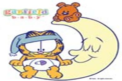 Garfield baby pooky moon