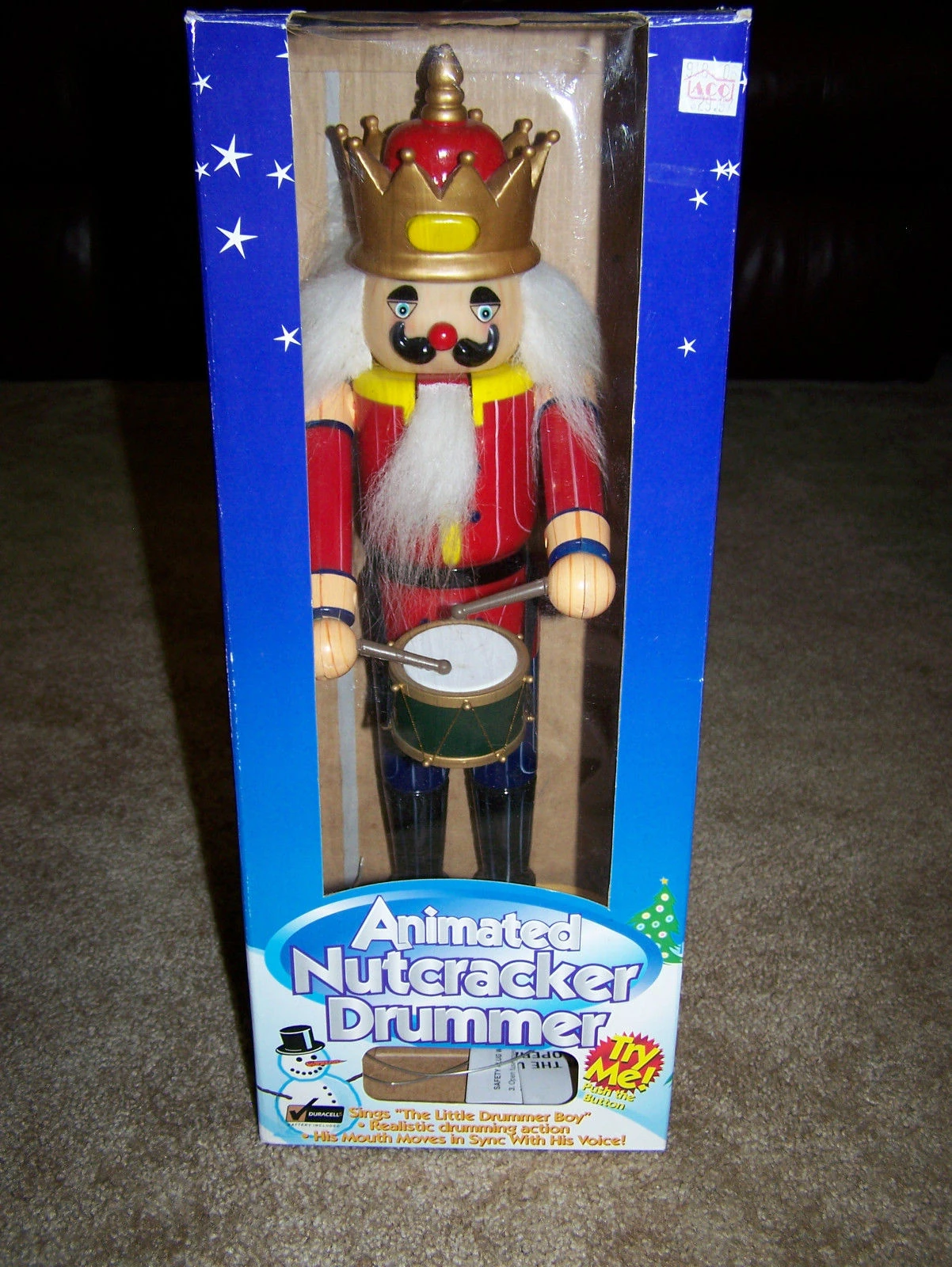 Animated drumming nutcracker Gemmy Wiki Fandom powered by Wikia