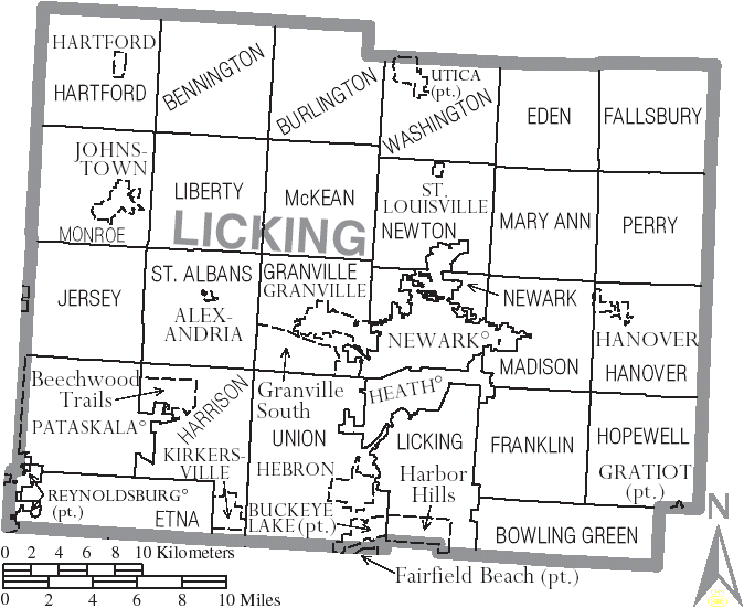 Licking County, Ohio Familypedia Fandom powered by Wikia