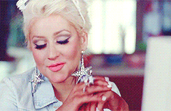 Image result for xtina computer gif