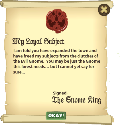 up letter to the king letter from the king gnometown wiki fandom powered by up letter to the king letter from the king gnometown wiki fandom powered by