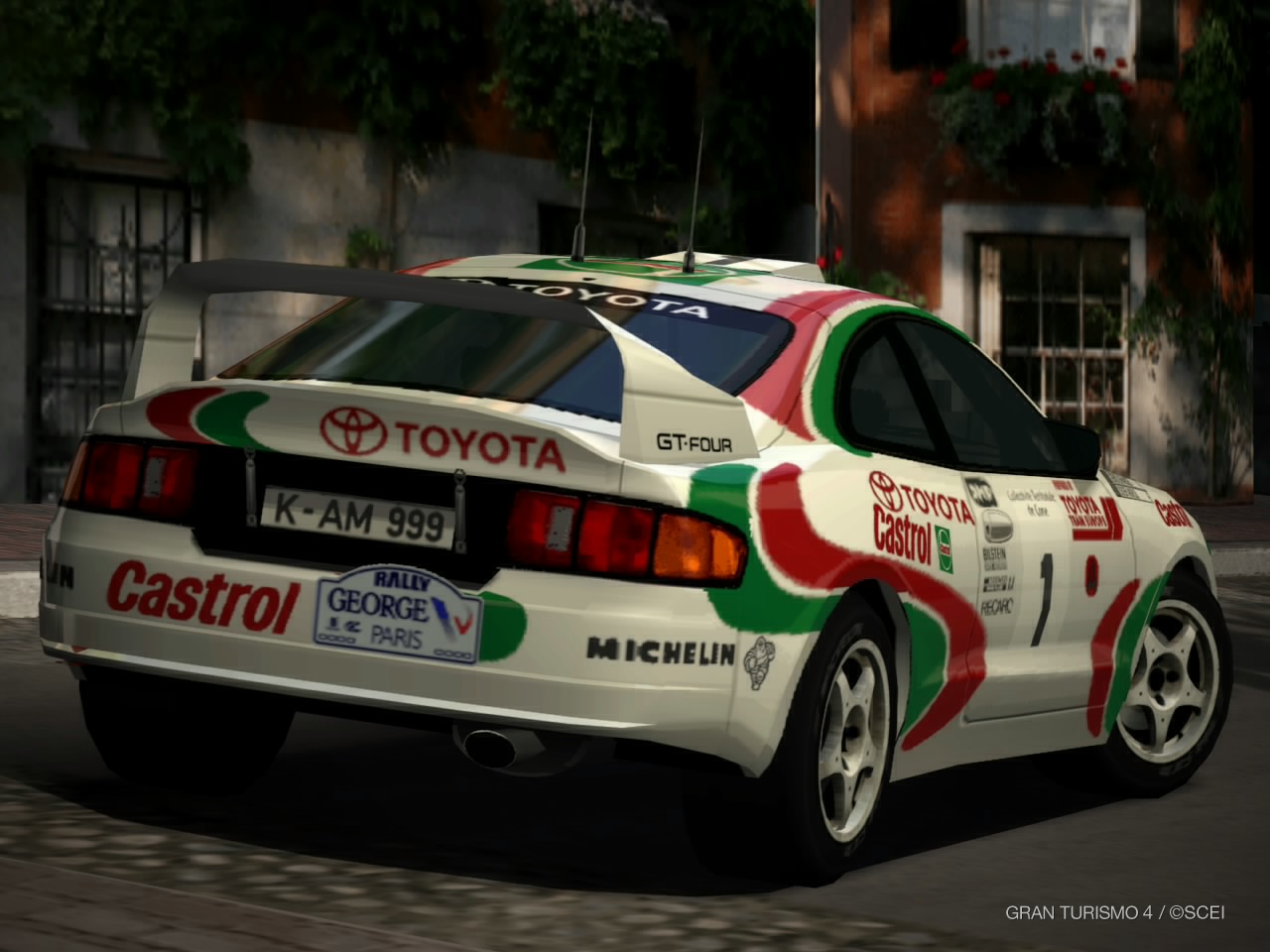 Toyota CELICA GTFOUR Rally Car (ST205) 