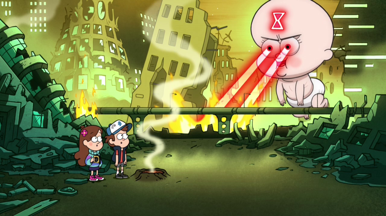 Image result for gravity falls giant baby