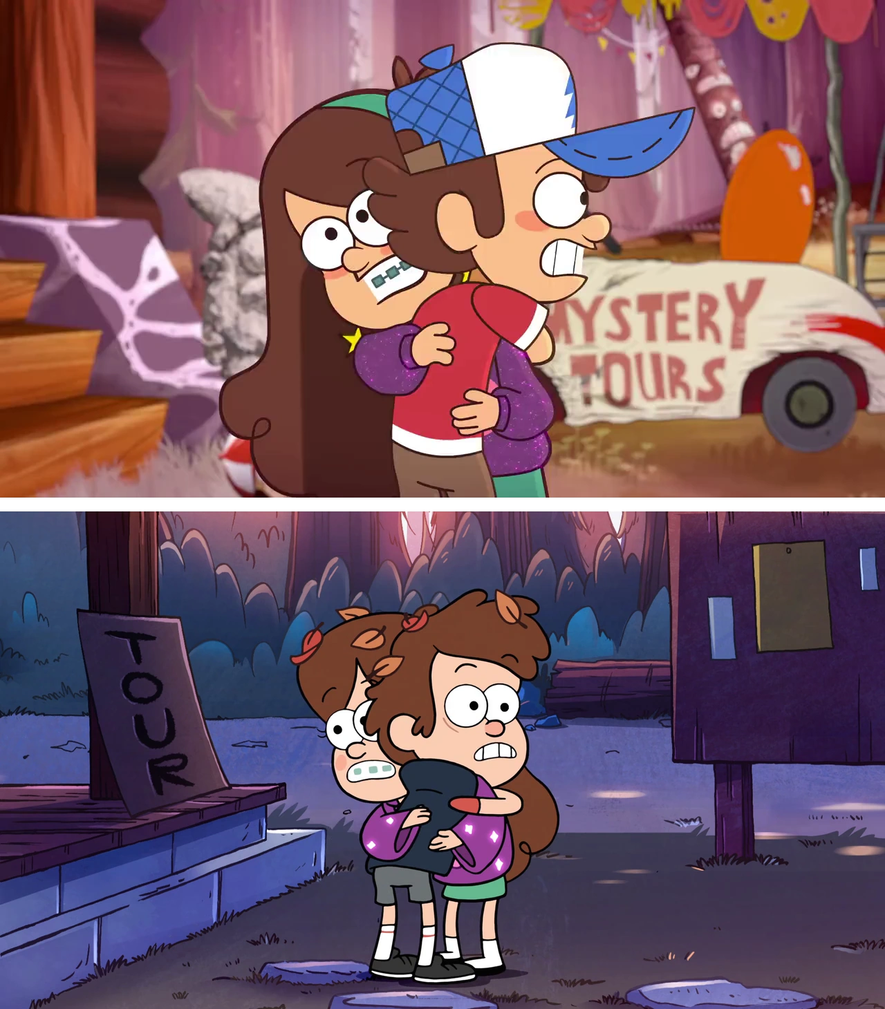 ArchivoS1e1 differences.png Gravity Falls Wiki Wikia