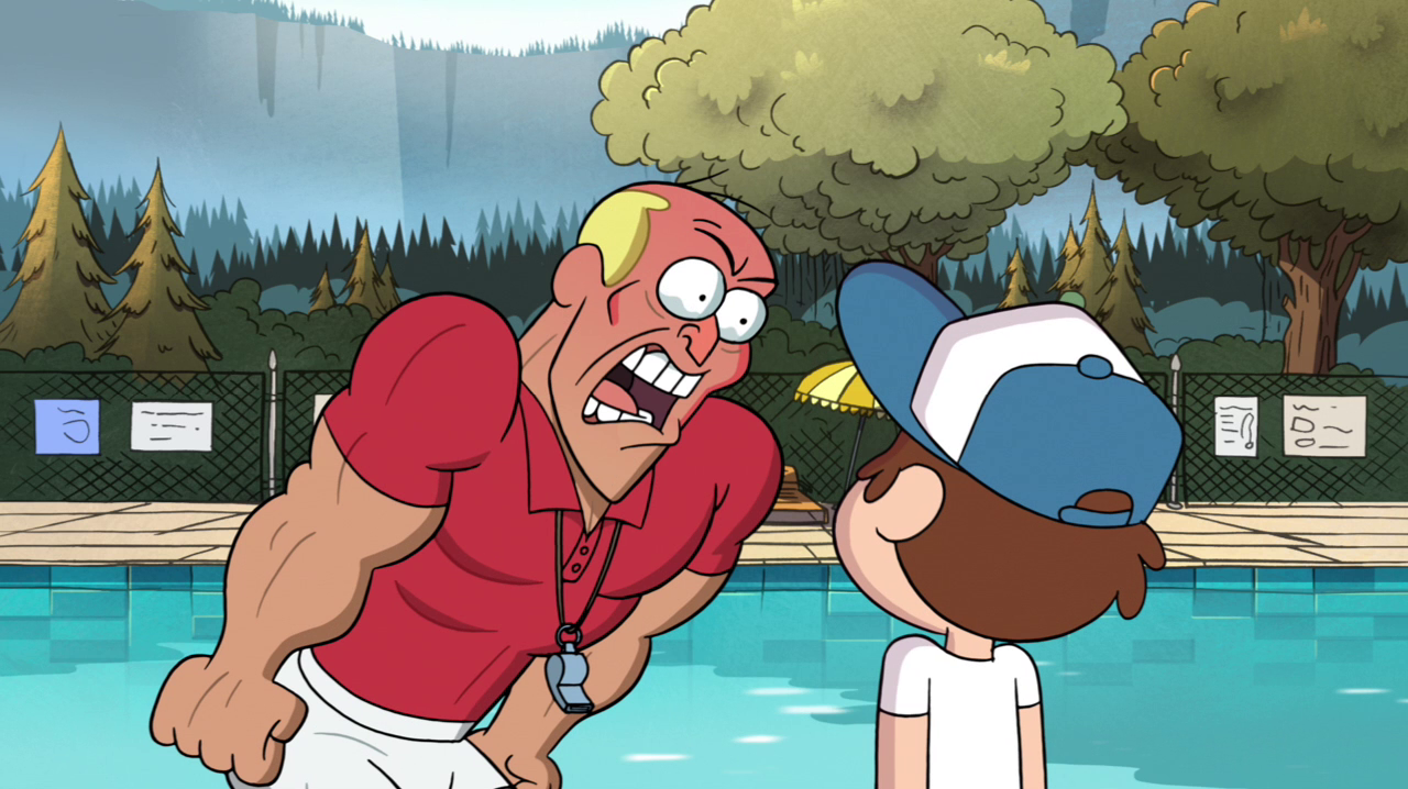 Image S1e15 poolcheck mad.png Gravity Falls Wiki FANDOM powered