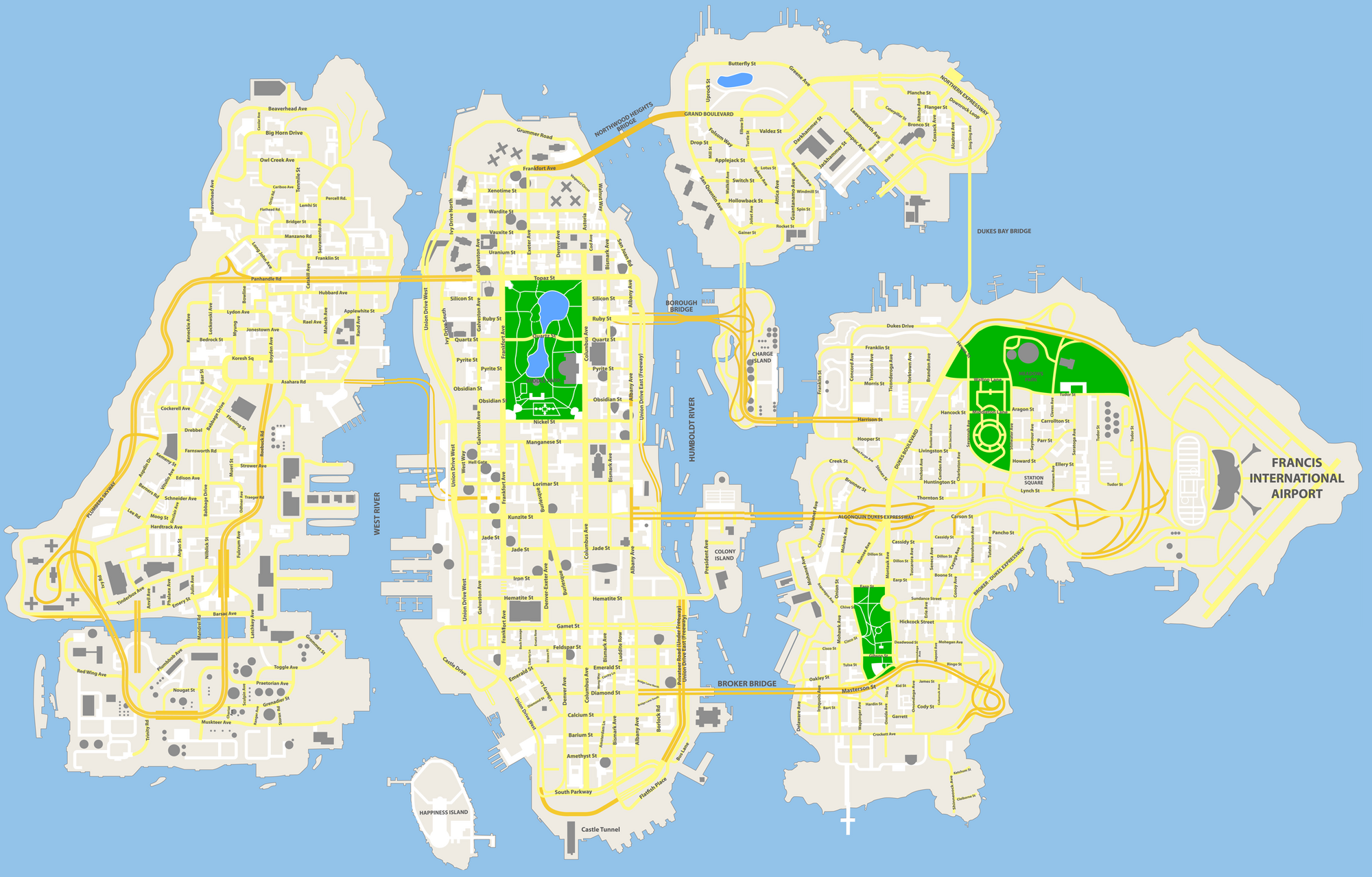 Liberty City (uniwersum HD) Grand Theft Auto GTA Wiki FANDOM