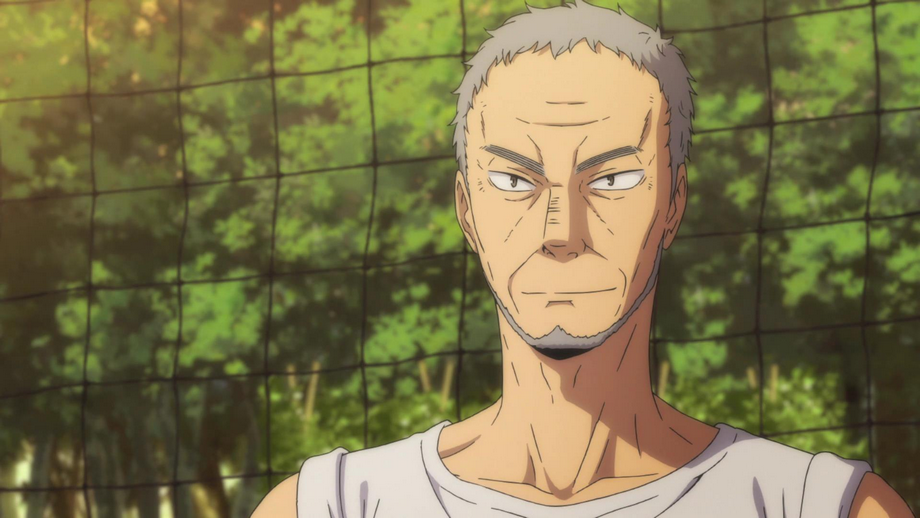 Image result for ukai sr. haikyuu