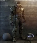 Halo Character Spartan Render