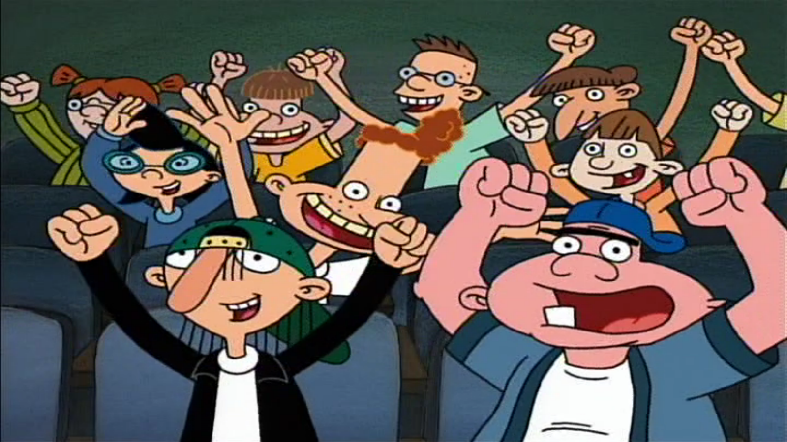 Children characters from season 5 of Hey Arnold!