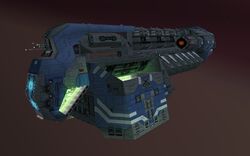 Warship Kuun-Lan - Battle for Nomad Moon