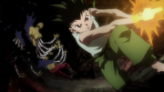 Ataque tijeras de gon