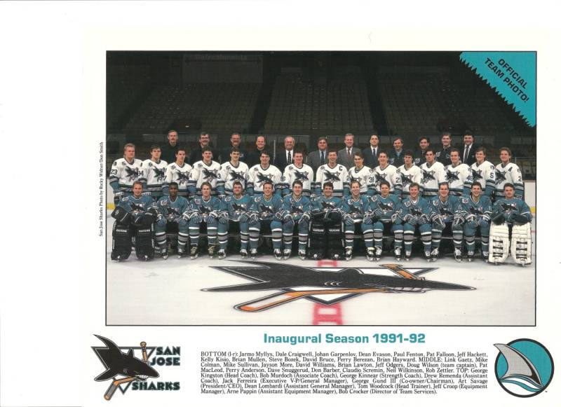 Image result for san jose sharks 1991