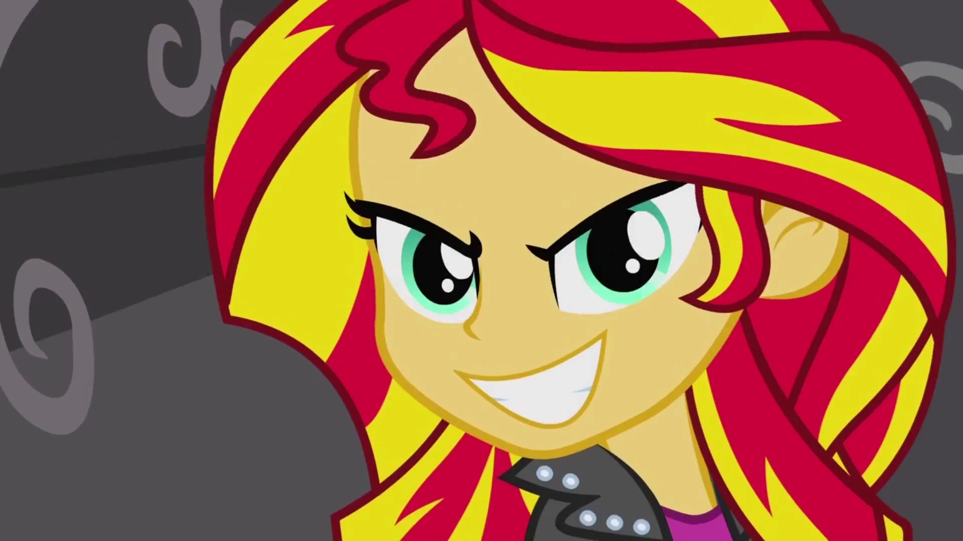 Sunset Shimmer stare