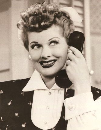 Lucille Ball on i love lucy Lucille Ball on i love lucy
