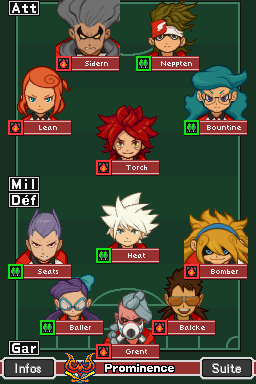 inazuma eleven 2 comment avoir les joueur de chaos
