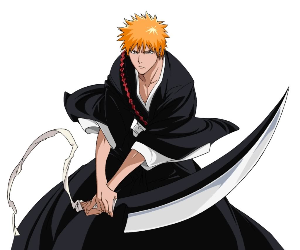 Render Zangentsu Ichigo water dark dark  Bleach  Animes et Manga  PNG image 