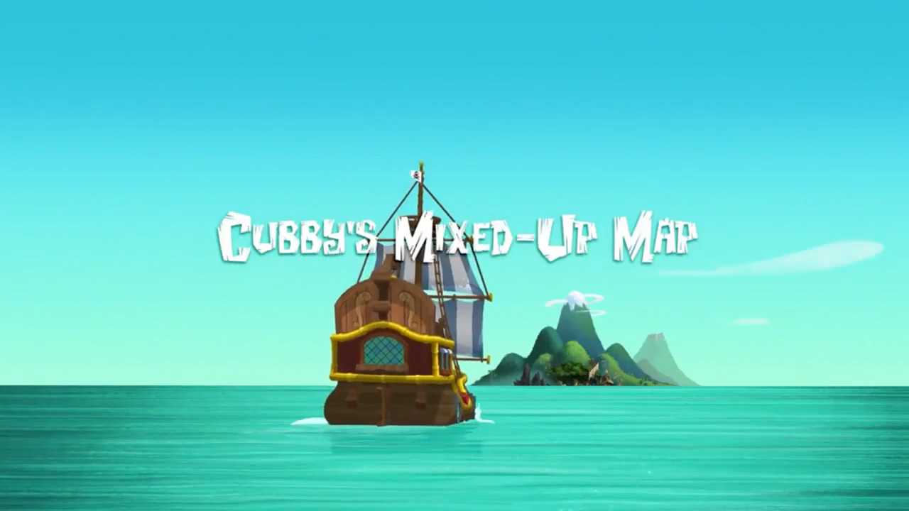 Cubbys Mixed Up Map Jake And The Never Land Pirates Wiki Fandom Powered By Wikia 3828