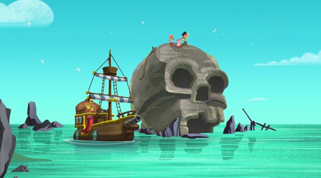 jake and the neverland pirates skull